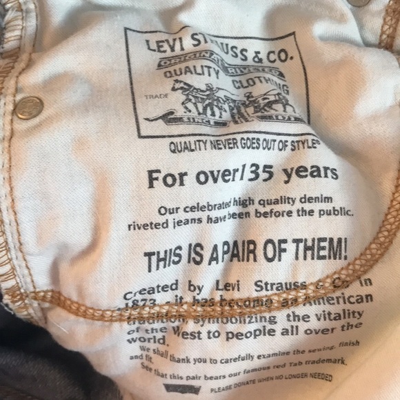 Levi’s 514 Medium Wash Blue Slim Straight 100% Cotton Jeans size 34x32 - Picture 9 of 9